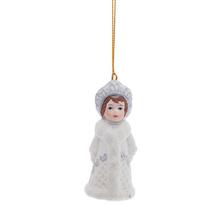 Новогоднее украшение Снегурочка, 3,8х3,4х8,6 см, 4 в. 237585