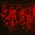 Гирлянда светодиодная (бахрома, сосулька), красный, 260L/LED